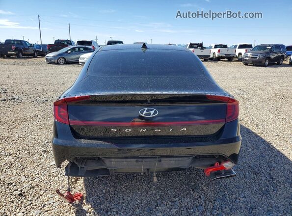 KMHL64JA2PA282832 2023 HYUNDAI SONATA Black Հետևի տեսք