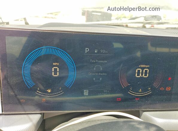 KMHL64JA2RA376857 2024 HYUNDAI SONATA Black Вид щитка приладів