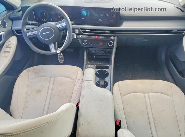 KMHL64JA2RA413843 2024 HYUNDAI SONATA Gray Առջևի վահանակի տեսք