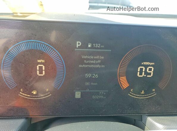 KMHL64JA2RA413843 2024 HYUNDAI SONATA Gray Սարքավորումների վահանակի տեսք