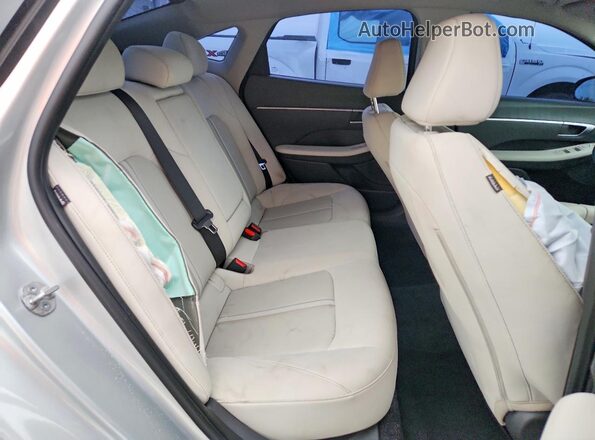 KMHL64JA2SA449117 2025 HYUNDAI SONATA Silver Հետևի նստատեղերի տեսք