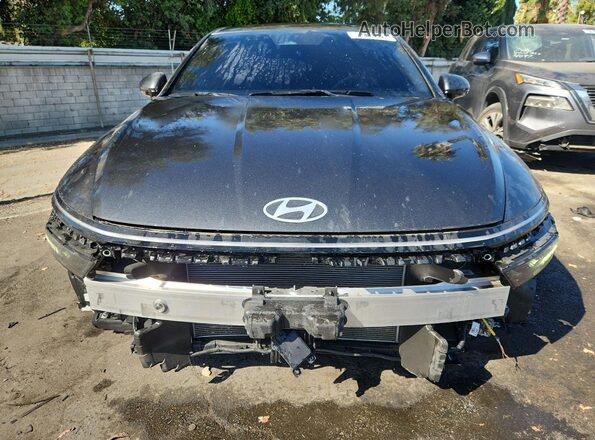 KMHL64JA2SA510661 2025 HYUNDAI SONATA Gray Widok naklejki z numerem VIN