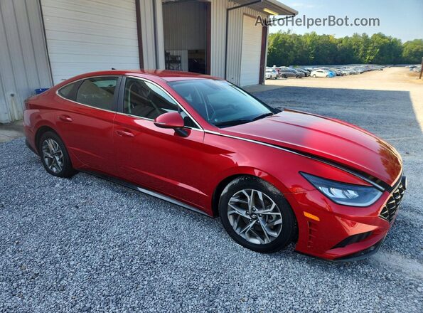KMHL64JA3MA144843 2021 HYUNDAI SONATA Red Delantero derecho