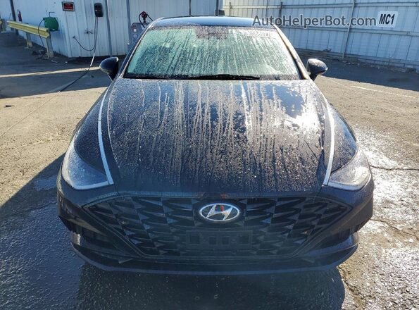 KMHL64JA3PA280426 2023 HYUNDAI SONATA Black Вид спереду