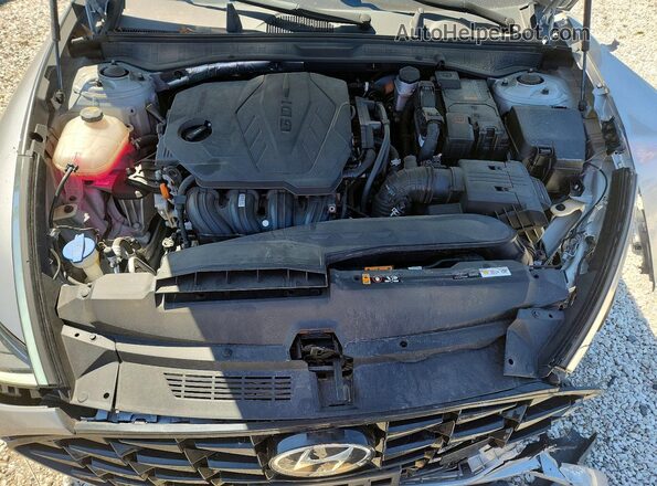 KMHL64JA3PA316549 2023 HYUNDAI SONATA Silver უკანა სალონის ხედი