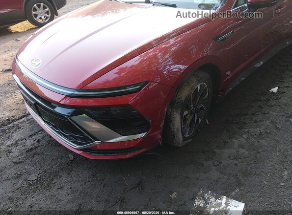 KMHL64JA3SA437333 2025 HYUNDAI SONATA (U.S.) Red Vista frontal