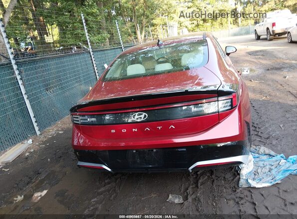 KMHL64JA3SA437333 2025 HYUNDAI SONATA (U.S.) Red 