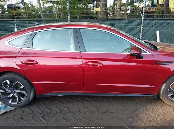 KMHL64JA3SA437333 2025 HYUNDAI SONATA (U.S.) Red Vista interior trasera