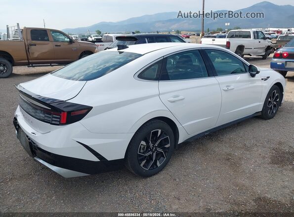 KMHL64JA3SA437493 2025 HYUNDAI SONATA White Rear right