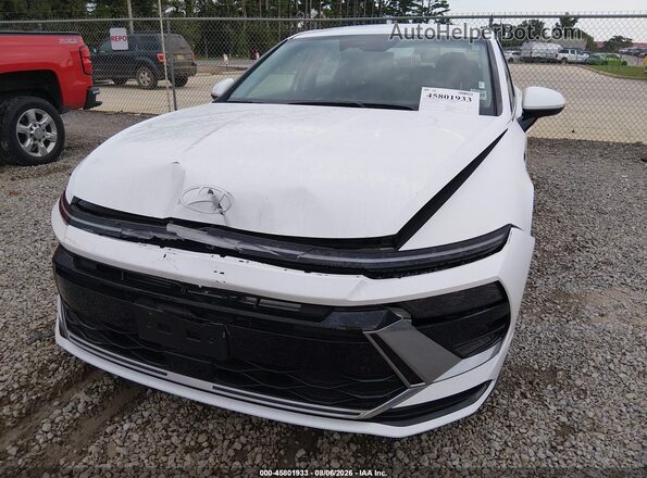 KMHL64JA3SA511012 2025 HYUNDAI SONATA White Դիմացի տեսք