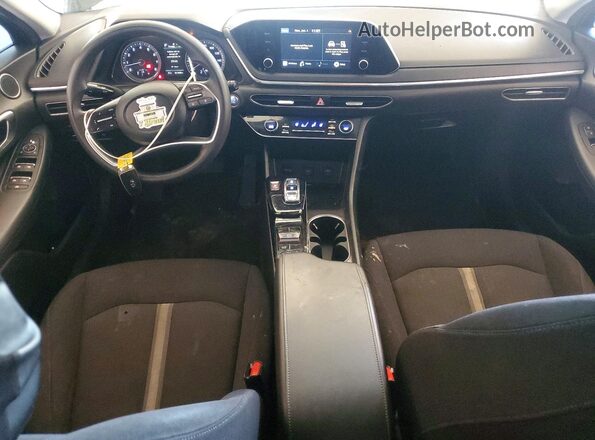 KMHL64JA4MA145029 2021 HYUNDAI SONATA Black Widok deski rozdzielczej