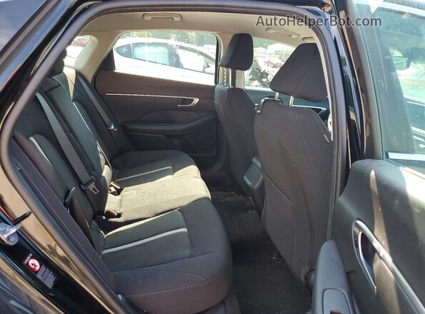 KMHL64JA4PA347714 2023 HYUNDAI SONATA Black Rear seats view
