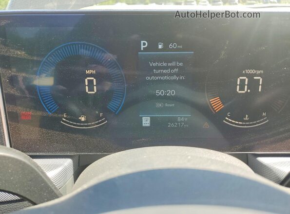 KMHL64JA4SA470132 2025 HYUNDAI SONATA Gray Սարքավորումների վահանակի տեսք