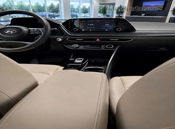 KMHL64JA5MA145945 2021 HYUNDAI SONATA Gray 