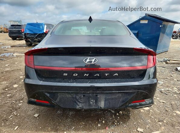 KMHL64JA5PA346166 2023 HYUNDAI SONATA Black Вид ззаду