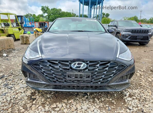 KMHL64JA5PA346166 2023 HYUNDAI SONATA Black Вид спереду