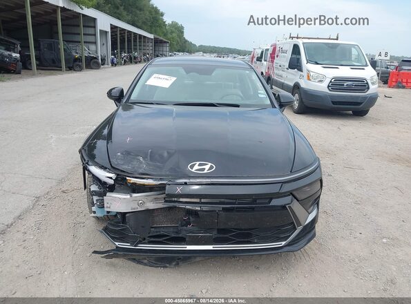 KMHL64JA5RA412816 2024 HYUNDAI SONATA Black Rear interior view