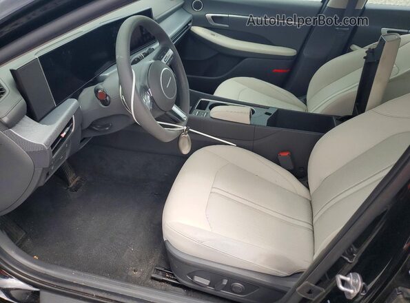 KMHL64JA5SA428293 2025 HYUNDAI SONATA Black წინა სალონის ხედი