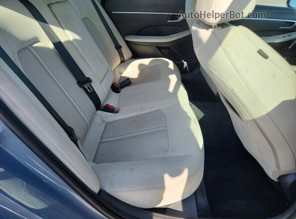 KMHL64JA5SA443280 2025 HYUNDAI SONATA Blue Vista de los asientos traseros