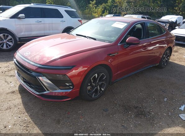 KMHL64JA5SA463500 2025 HYUNDAI SONATA Red Front left