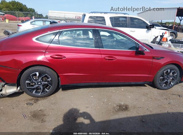 KMHL64JA5SA463500 2025 HYUNDAI SONATA Red Rear interior view