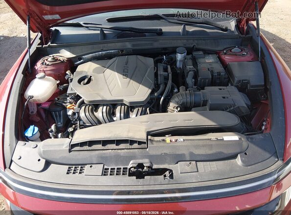 KMHL64JA5SA463500 2025 HYUNDAI SONATA Red Rear view