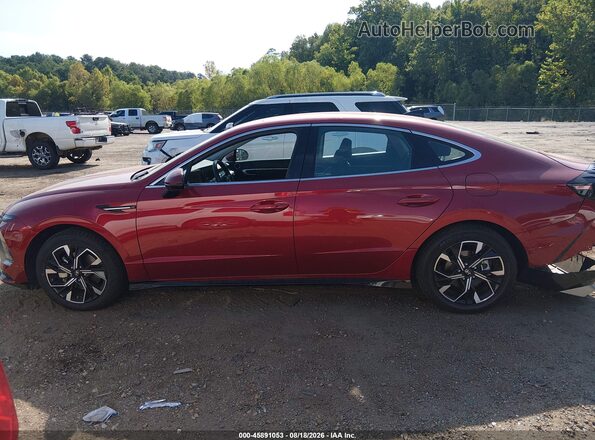 KMHL64JA5SA463500 2025 HYUNDAI SONATA Red 360 interior view