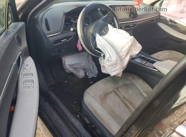 KMHL64JA6MA143041 2021 HYUNDAI SONATA Black Вид панелі приладів