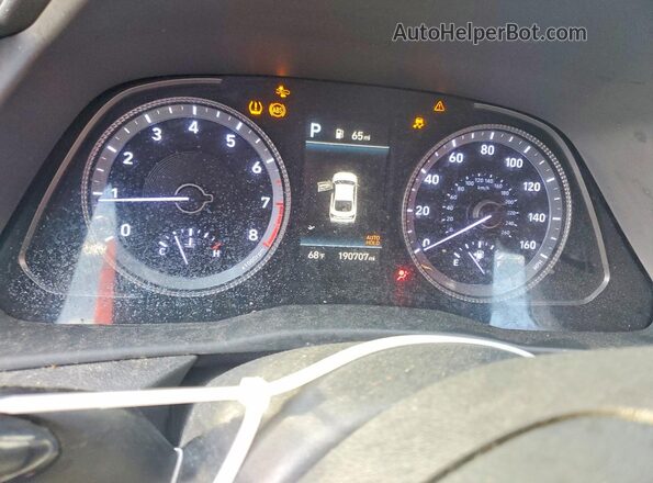KMHL64JA6MA143041 2021 HYUNDAI SONATA Black Вид щитка приладів