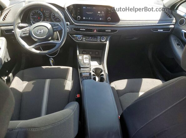 KMHL64JA6MA166433 2021 HYUNDAI SONATA Белый Вид панели приборов