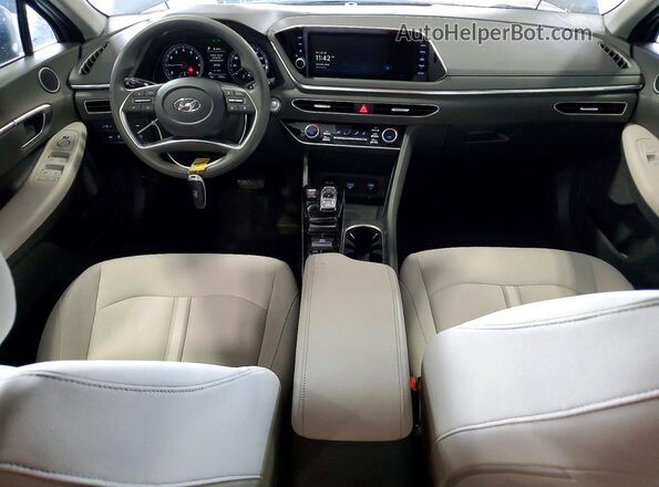 KMHL64JA6PA292604 2023 HYUNDAI SONATA Gray Widok deski rozdzielczej