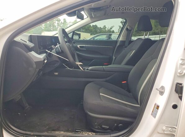 KMHL64JA6RA382127 2024 HYUNDAI SONATA Белый Вид салона спереди