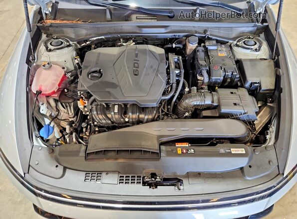 KMHL64JA6RA398683 2024 HYUNDAI SONATA Silver უკანა სალონის ხედი