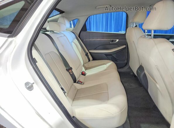 KMHL64JA6SA462484 2025 HYUNDAI SONATA White Widok tylnych siedzeń