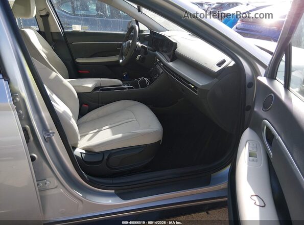KMHL64JA7SA449579 2025 HYUNDAI SONATA Silver Front interior view