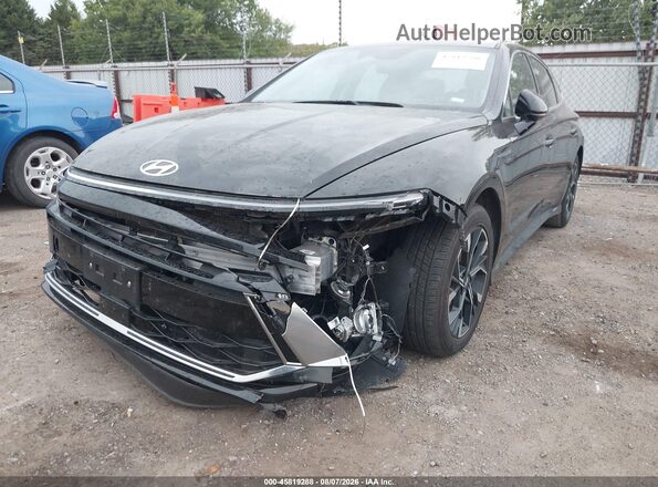 KMHL64JA7SA478144 2025 HYUNDAI SONATA Black Front left