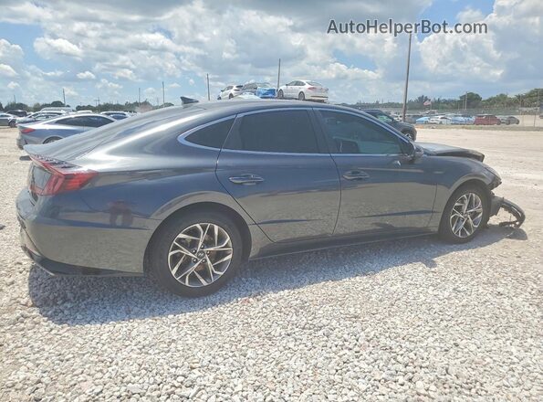KMHL64JA8MA145938 2021 HYUNDAI SONATA Черный Задняя правая четверть
