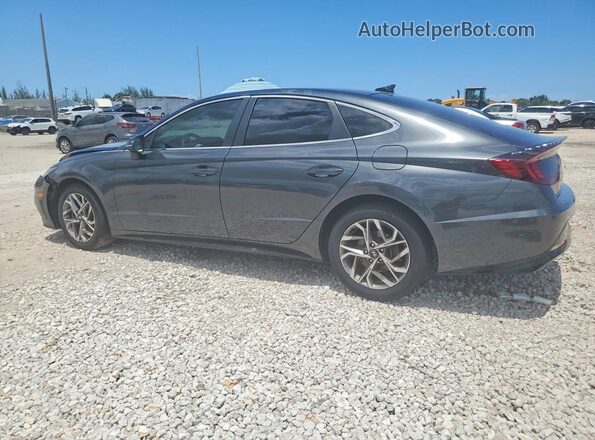 KMHL64JA8MA145938 2021 HYUNDAI SONATA Черный Задняя левая четверть