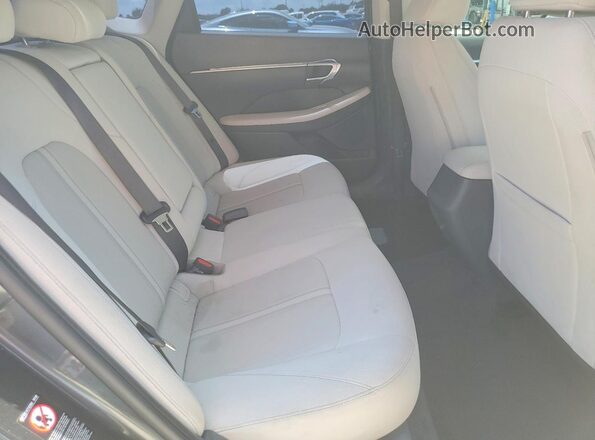 KMHL64JA8MA145938 2021 HYUNDAI SONATA Черный Вид задних сидений