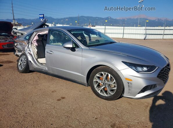 KMHL64JA8PA260253 2023 HYUNDAI SONATA Серебряный Передняя правая четверть