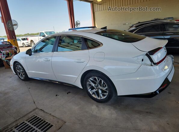 KMHL64JA8PA281247 2023 HYUNDAI SONATA White Задня права чверть