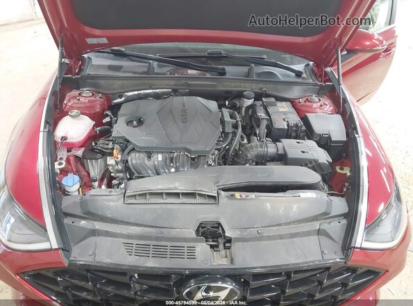 KMHL64JA8PA322945 2023 HYUNDAI SONATA Красный Вид сзади