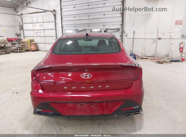 KMHL64JA8PA322945 2023 HYUNDAI SONATA Красный 