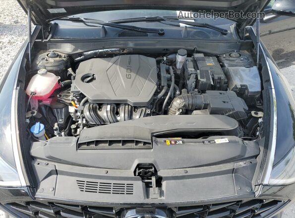 KMHL64JA8PA324047 2023 HYUNDAI SONATA Black Вид задньої частини салону