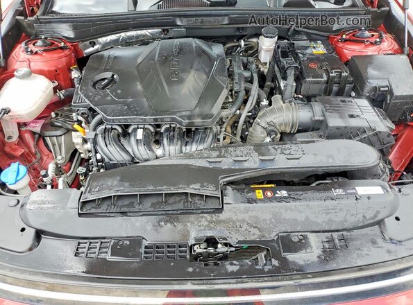 KMHL64JA8RA384994 2024 HYUNDAI SONATA Red Vista interior trasera