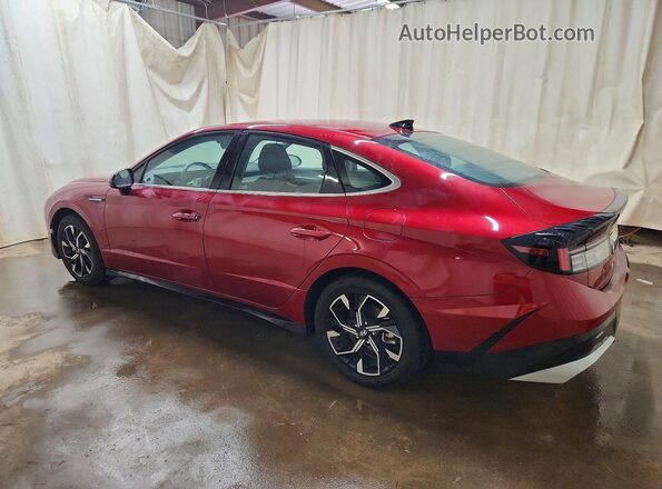 KMHL64JA8SA461854 2025 HYUNDAI SONATA Red Rear left