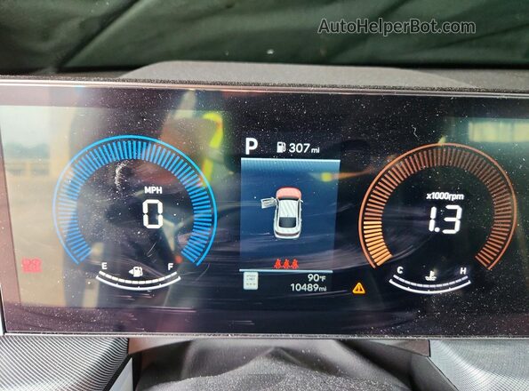 KMHL64JA8SA473745 2025 HYUNDAI SONATA Black Vista del cuadro de instrumentos