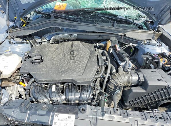 KMHL64JA8SA496636 2025 HYUNDAI SONATA Gray Widok wnętrza z tyłu
