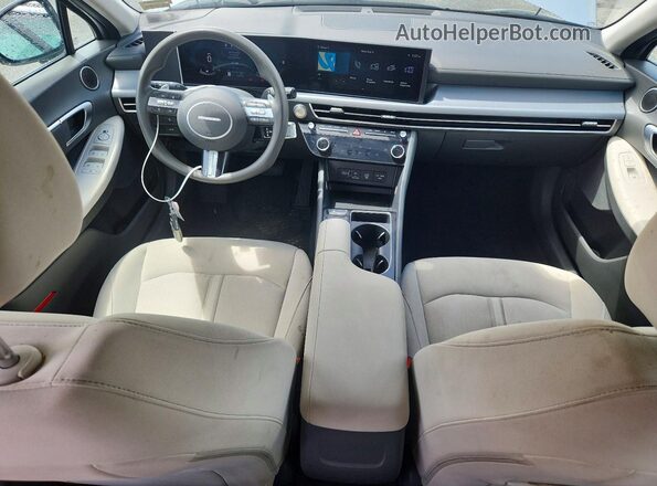 KMHL64JA8SA511488 2025 HYUNDAI SONATA Silver Dashboard view