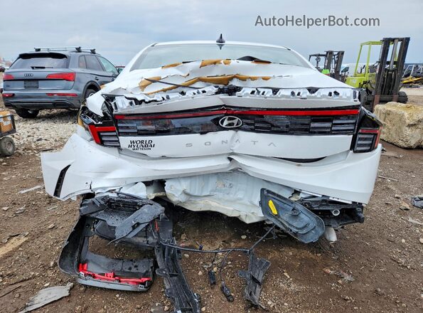KMHL64JA8TA532438 2026 HYUNDAI SONATA White Widok z tyłu